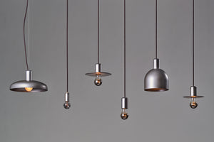 Bullet round shade / silver