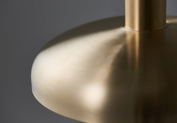 Bullet wide shade / brass